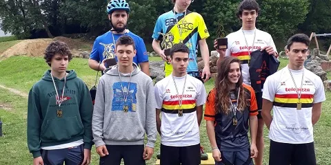 Buena actuación en Trialsin del Club Ciclista Irunes en Tolosa