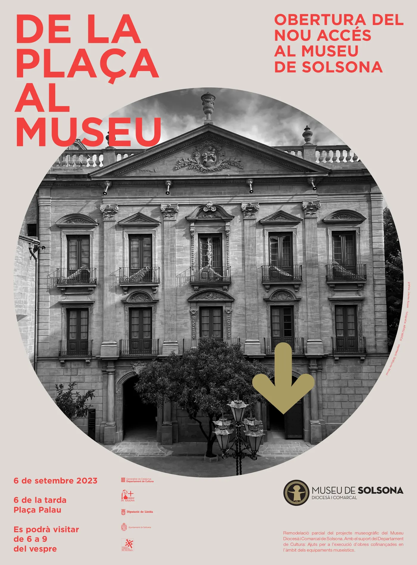 <strong>El Museu de Solsona inaugura dimecres el nou accés a peu de carrer</strong>