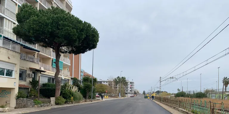 Passeig Marítim de Pineda: nou asfaltat enllestit