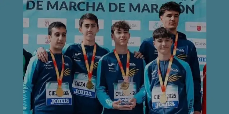 El rierenc Marc Suárez es penja l’or en el Campionat d’Espanya per Federacions Autonòmiques Sub20 amb la FCA