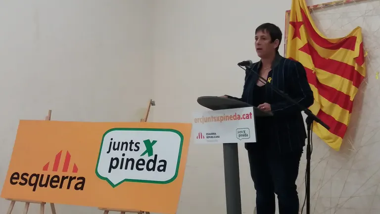 JuntsXPineda mostra el seu suport a Mònica Palacín d'ERC, com a candidata a l'alcaldia de 2019 d'ERC-JxP