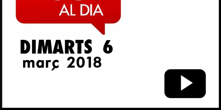 RUBÍ AL DIA dimarts 6 MARÇ 2018