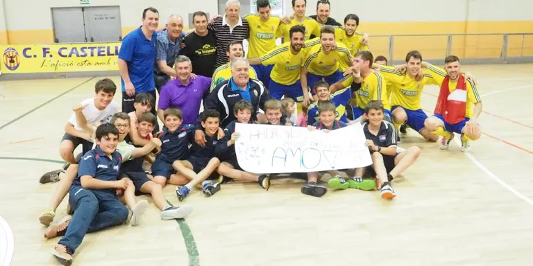 El CF Castellciutat, campió de Primera Catalana de futbol sala