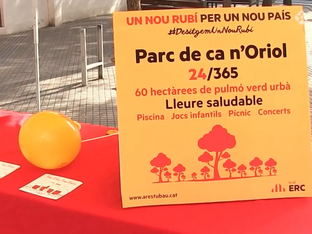 ERC ha estat a Ca N'Oriol aquest dissabte al matí