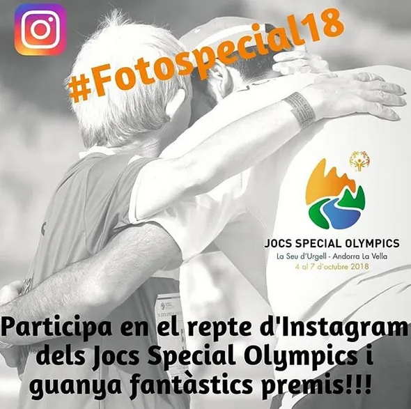 En marxa el concurs fotogràfic dels Special Olympics 2018