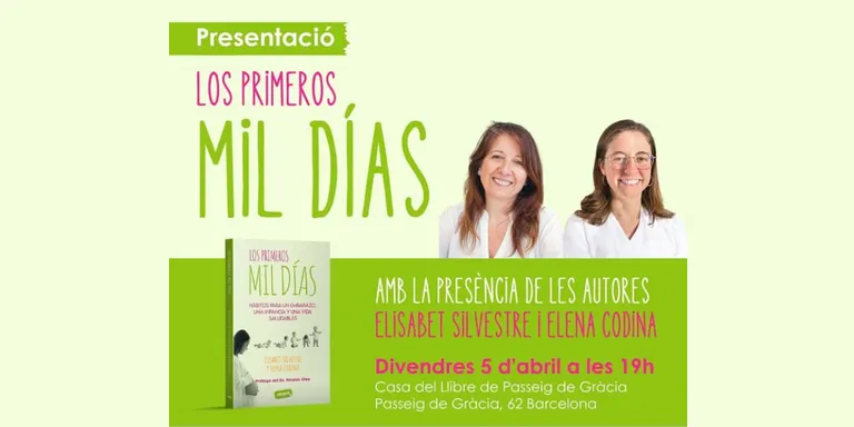 La pediatra calderina Elena Codina presenta “Los primeros mil días”