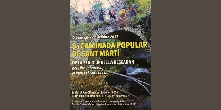 Torna la Caminada Popular de Sant Martí, entre la Seu i Bescaran