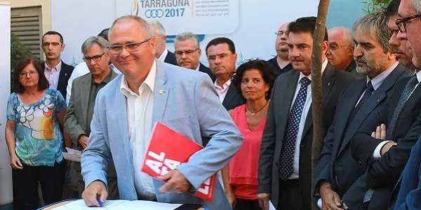 L’alcalde d’Altafulla, Fèlix Alonso, se suma al front comú del territori per defensar els Jocs Mediterranis Tarragona 2017