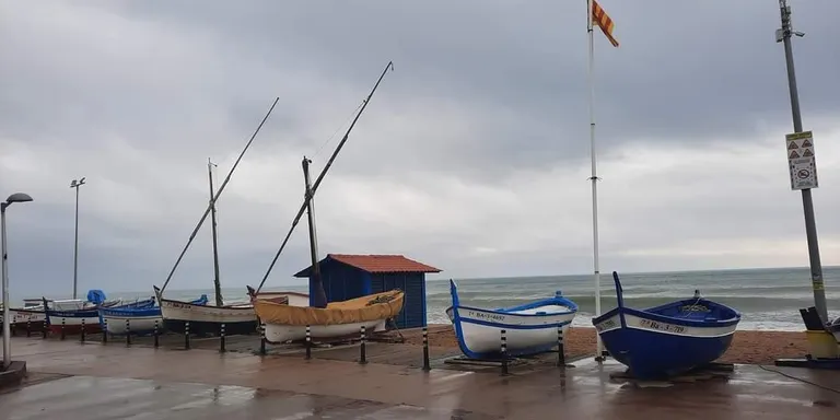 Setmana de núvols, pluja i temporal marítim