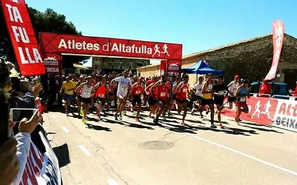 Foto: Atletes d'Altafulla