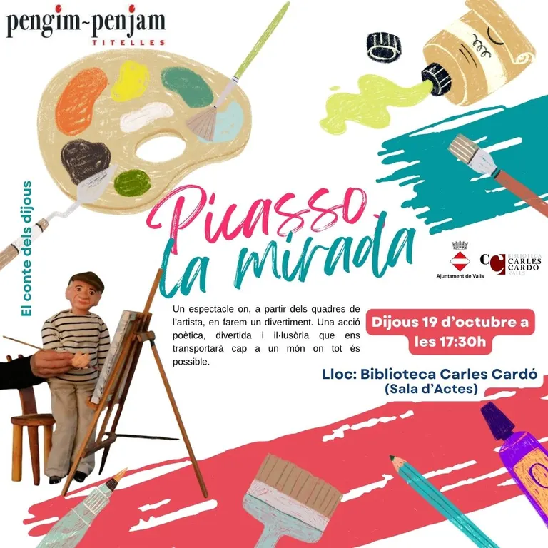 Torna el cicle “El conte dels dijous” amb un homenatge a Picasso