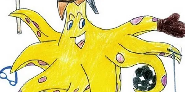 El dibuix de Pol del Castillo serà un dels cinc finalistes que inspiraran el disseny de la mascota dels Jocs Mediterranis