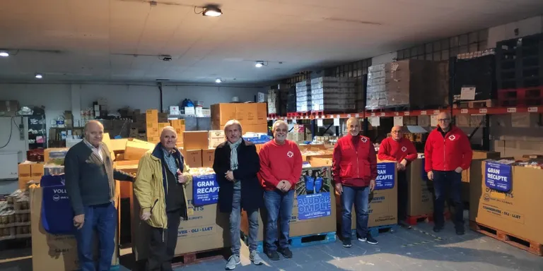El Gran Recapte recull a Caldes 6.000 quilos d’aliments