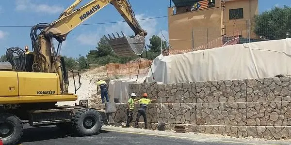 Les obres de la T-202 a la Riera de Gaià segueixen a bon ritme