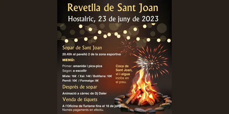 Hostalric celebra la Revetlla de Sant Joan