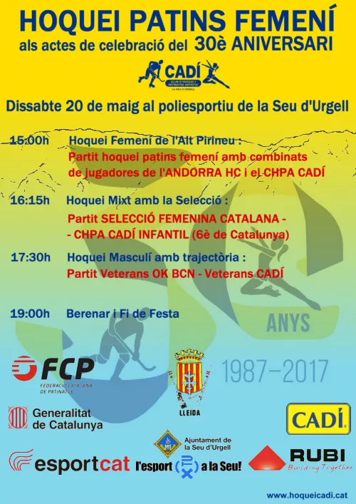 El CHPA Cadí organitza una tarda d'hoquei femení