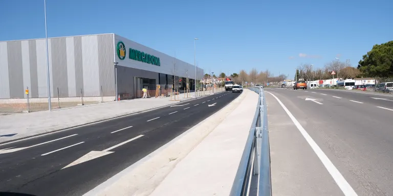 El nou vial de l’avinguda Nova Augusta s’obre al trànsit