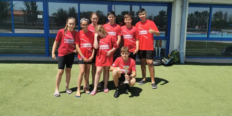 Els alevins del Cambrils Club Natació obtenen la segona posició a la Copa Aleví