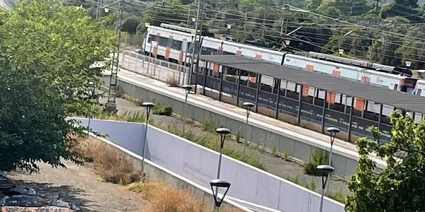 Continuen les obres a l’estació de trens d’Altafulla per al tercer fil