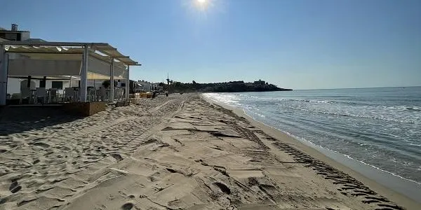 Intervenen a la platja d’Altafulla perquè sigui accessible i segura després de la pèrdua de sorra