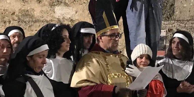 Discurs de “l’enterrament de la sardina” que posa fi al “CARNESTOLTES”