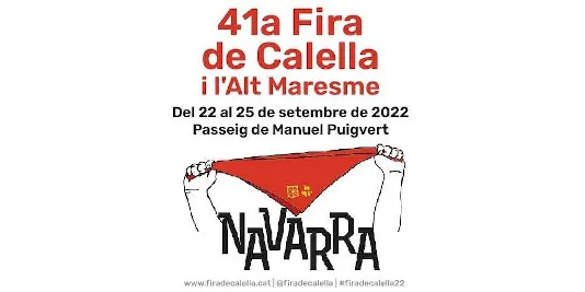 La Fira de Calella obre fins diumenge i dedica el seu monogràfic a Navarra