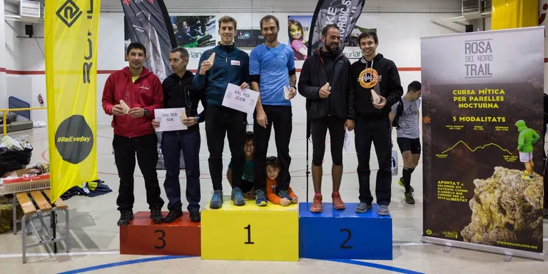 Marc Alonso i Josep Cuadrat estableixen un nou rècord de la Trail Rosa del Nord