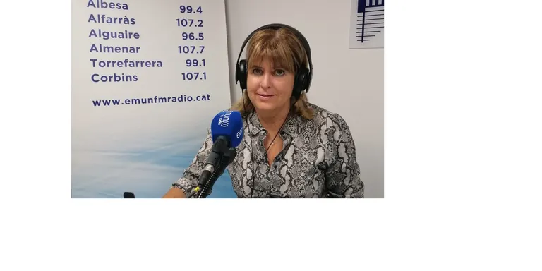 La regidora de l'Ajuntament d' Alguaire, Pilar Serra, ens informa sobre la setena cursa de 10 quilòmetres d' Alguaire