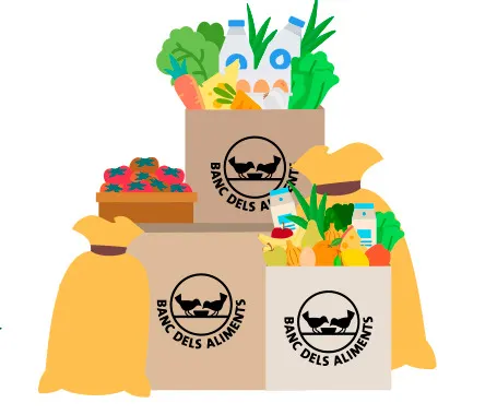 Els Bancs d'Aliments reben 1,3 milions de quilos de menjar fresc a través dels ajuts als productors agraris
