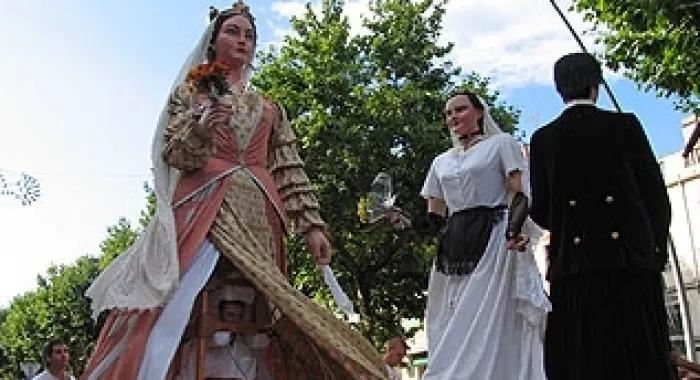 Els geganters d'Arenys es posen en marxa aquest diumenge
