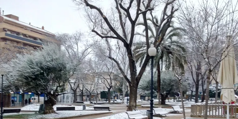 El temporal de neu remet a Rubí