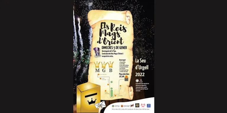 La Seu d’Urgell celebrarà aquest dimecres una benvinguda als Reis d’Orient adaptada a la situació sanitària