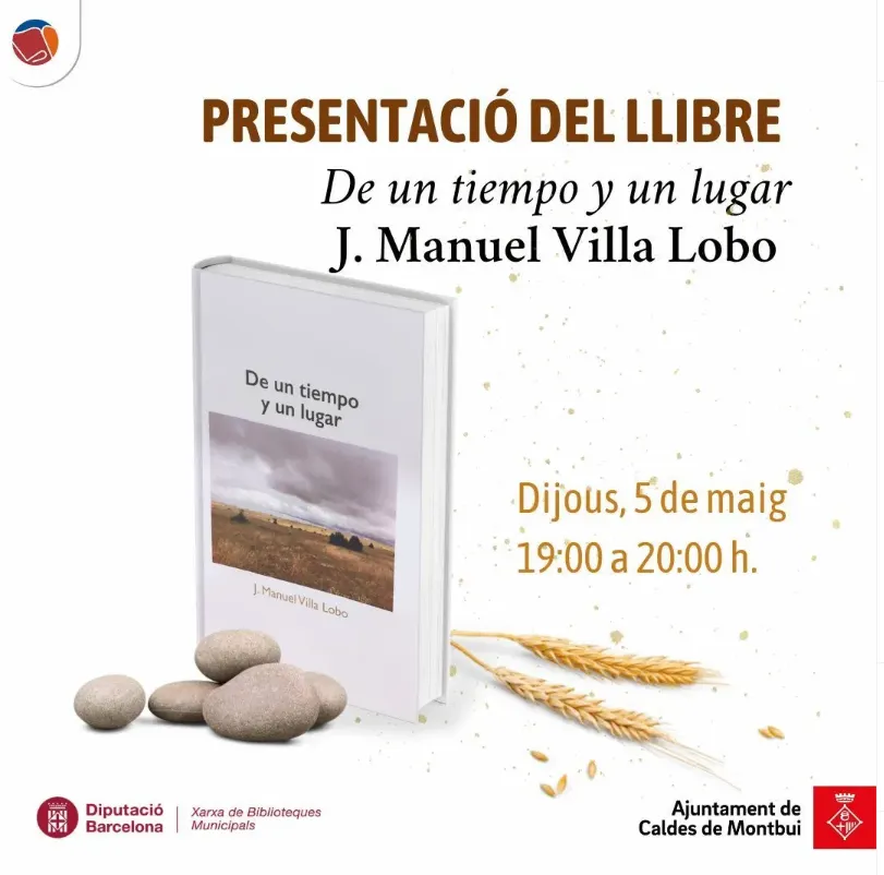 L'escriptor calderí José Manuel Villa s'endinsa en el gènere del conte amb el seu darrer llibre, 'De un tiempo y un lugar'