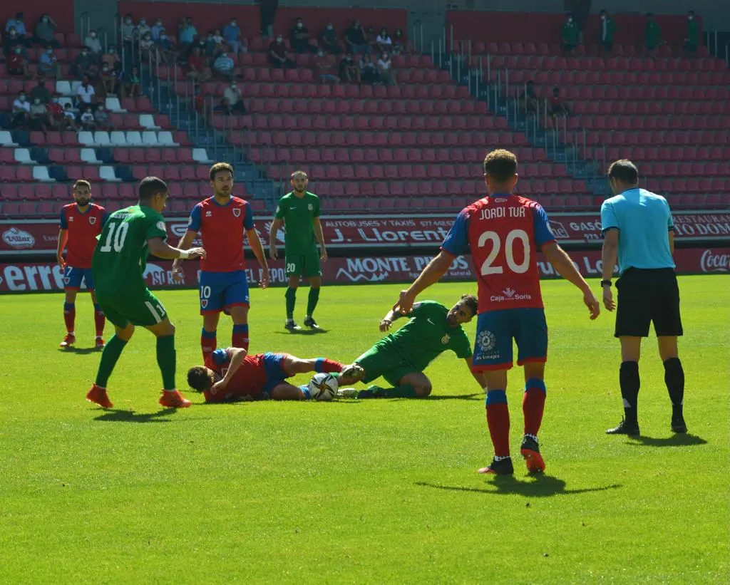 El Cerdanyola cau davant el CD Numància (2-0)