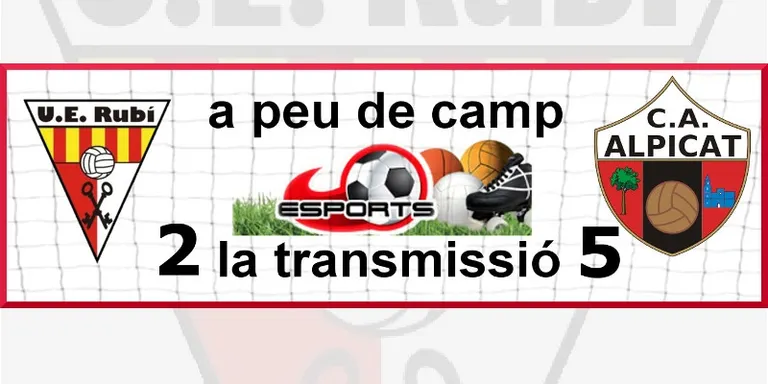 JORNADA 34: UE Rubí - CA Alpicat