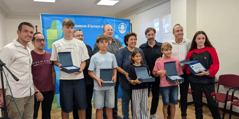 L'Ajuntament ha fet un homenatge particular a cinc esportistes pels seus mèrits
