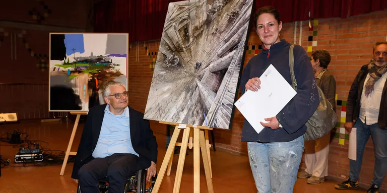 Aida Mauri guanya el 12è Concurs de Pintura Ràpida de Torrefarrera, Memorial Josep M. Ribert