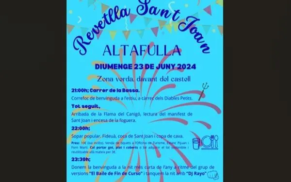 Altafulla viurà la nit més curta de l’any a ritme de foc i música