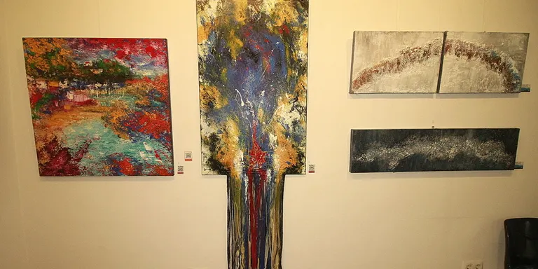 Francesc Orench i Myriam Rocafort inauguren a Blanes l’exposició ‘Natura Tàctil’
