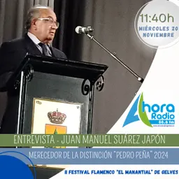 #50 - Juan Manuel Suarez Japón, galardonado con la distinción "Pedro Peña" - episode art
