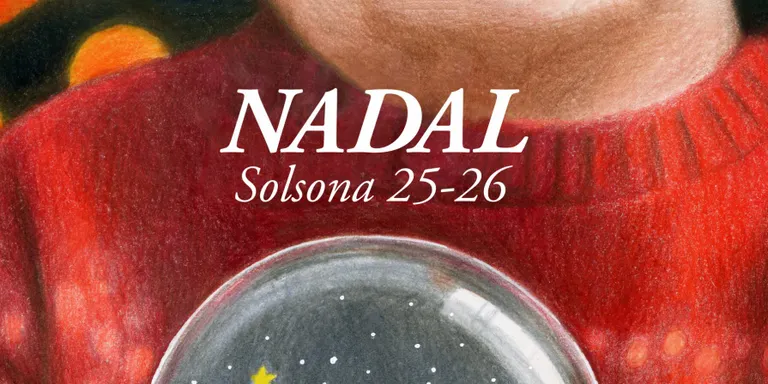 Isa Martínez Escribano guanya per segon any consecutiu el Concurs de postals de Nadal de Solsona