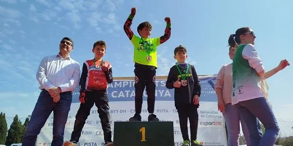 El ciclista de la PC Altafulla, Axel Rojas, es proclama campió de Catalunya de Pumptrack