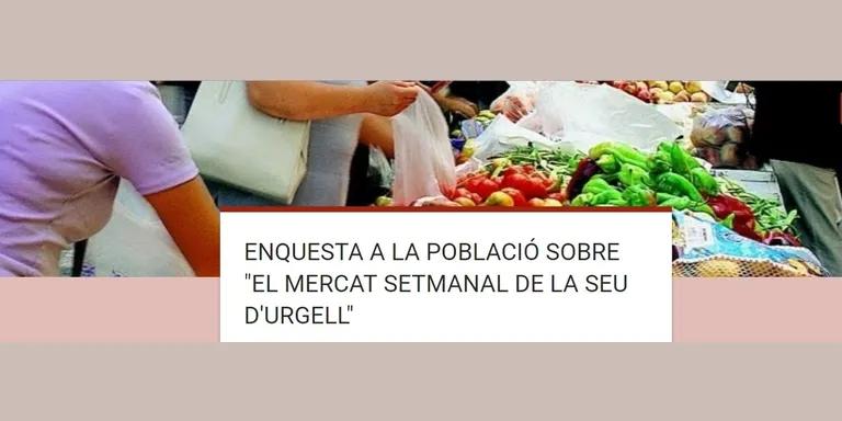 L'Ajuntament de la Seu anima a participar en una enquesta sobre el mercat setmanal