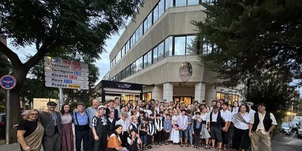 La Colla Vella de Valls recupera l'anada amb carro fins a Vilafranca del Penedès per Sant Fèlix