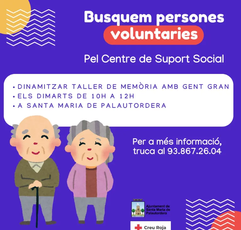 Creu Roja Sant Celoni Baix Montseny busca persones voluntàries