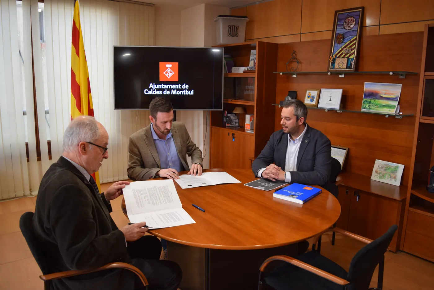 El Síndic de Greuges i l'Ajuntament de Caldes han signat un nou conveni
