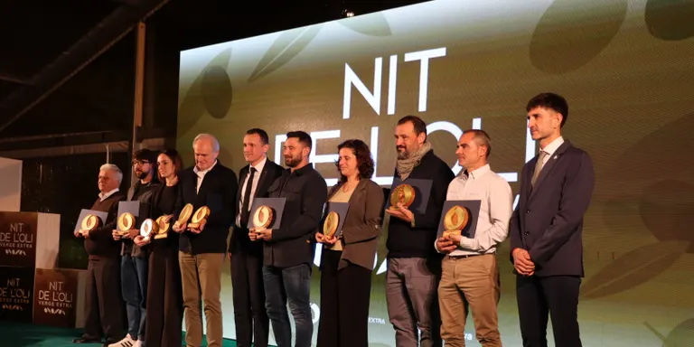 Mas Montseny i el seu Padrí triomfen als premis de la primera Nit de l'Oli