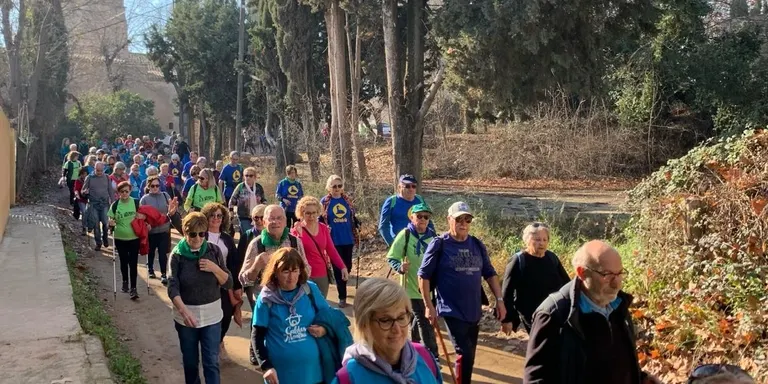 Un total de 34 calderins van participar ahir a la segona passejada gran del cicle 2023/2024