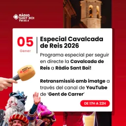 Retransmissió per la Cavalcada de Reis 2026 - 05/01/2026 - episode art