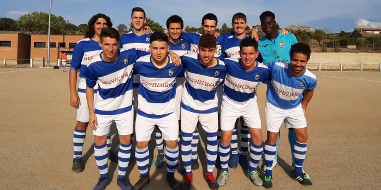 Primera victòria de l' Albesa contra el F.C Ribera d' Ondara